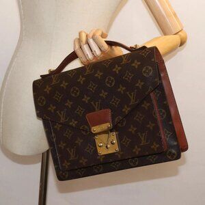 LOUIS VUITTON Monogram Monceau 28 Hand Bag 2way